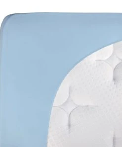 MINEA Alèse B-Sensible Bleu Ciel 60x120 Impermeable & Anti-acariens 6 MINEA Alèse B-Sensible Bleu Ciel 60x120 Impermeable & Anti-acariens -Bloom-boutique alese b sensible bleu ciel 60x120 impermeable anti acariens 2