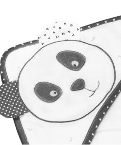 Alternative view of Sauthon Cape De Bain 75x75cm Et Gant En Coton Blanc