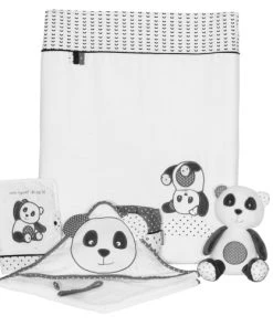 Sauthon Cape De Bain 75x75cm Et Gant En Coton Blanc 5 Sauthon Cape De Bain 75x75cm Et Gant En Coton Blanc -Bloom-boutique cape de bain 75x75cm et gant en coton blanc 2