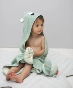 Trixie Cape De Bain 75x75cm Mr. Polar Bear -Bloom-boutique cape de bain 75x75cm mr polar bear 3