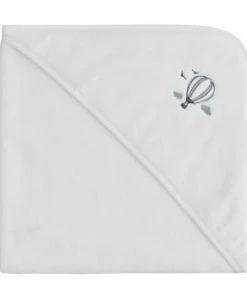 Sensei Maison Cape De Bain Bébé En Coton Peigné Miel 75x75 Cm -Bloom-boutique cape de bain bebe en coton peigne blanc 75x75 cm baby soft ballon 1