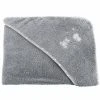 Sensei Maison Cape De Bain Bébé En Coton Peigné Galet 75x75 Cm