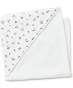 Cocoeko Cape De Bain Bébé Menthe Claire -Bloom-boutique cape de bain bebe fleurs 6