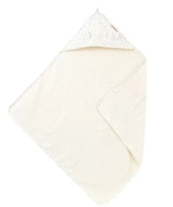 Little Crevette Cape De Bain Coton Bio 75x75 Cm