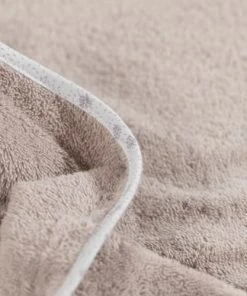 Carré Blanc Cape De Bain Coton Biologique Beige 80 X 80 Cm -Bloom-boutique cape de bain coton biologique beige 80 x 80 cm 3