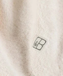 Carré Blanc Cape De Bain Coton Biologique Crème 80 X 80 Cm -Bloom-boutique cape de bain coton biologique creme 80 x 80 cm 3