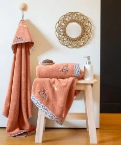 Carré Blanc Cape De Bain Coton Biologique Orange 80 X 80 Cm 11 Carré Blanc Cape De Bain Coton Biologique Orange 80 X 80 Cm -Bloom-boutique cape de bain coton biologique orange 80 x 80 cm 5