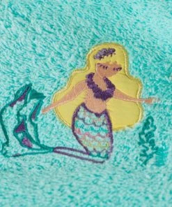 Carré Blanc Cape De Bain Coton Calliopé Bleu 80 X 80 Cm -Bloom-boutique cape de bain coton calliope bleu 80 x 80 cm 2