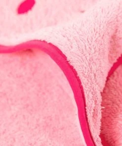 Carré Blanc Cape De Bain Coton Rouge 80 X 80 Cm -Bloom-boutique cape de bain coton rouge 80 x 80 cm 3