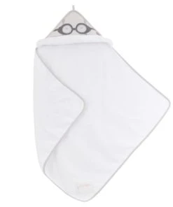 Little Crevette Cape De Bain écrue Coton Bio 75x75 Cm -Bloom-boutique cape de bain ecrue coton bio 75x75 cm 3