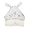 Little Crevette Cape De Bain écrue Coton Bio 75x75 Cm