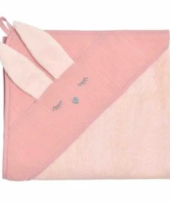 SEVIRA KIDS Cape De Bain En Bambou Et Gaze De Coton 100 X 100cm