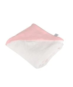 Home Maison Cape De Bain En Gaze De Coton Et éponge Rose 75 X 75