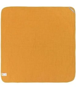 Lassig Cape De Bain En Mousseline 90 X 90 Cm Moutarde