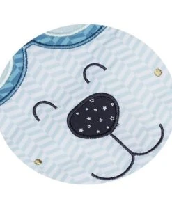 Alternative view of Sauthon Cape De Bain Et Gant 75x75cm En Coton Blanc