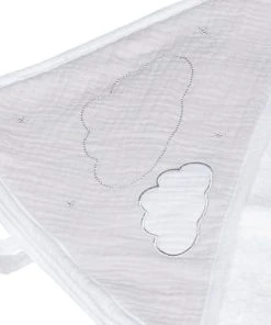 Alternative view of Sauthon Cape De Bain Et Gant 75x75cm En Coton Blanc