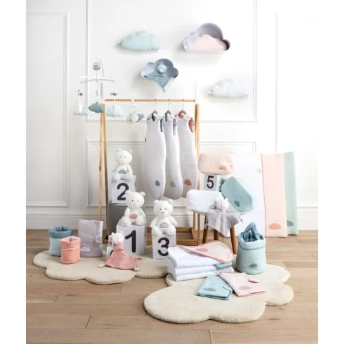 Sauthon Cape De Bain Et Gant 75x75cm En Coton Blanc 4 Sauthon Cape De Bain Et Gant 75x75cm En Coton Blanc – Image 4