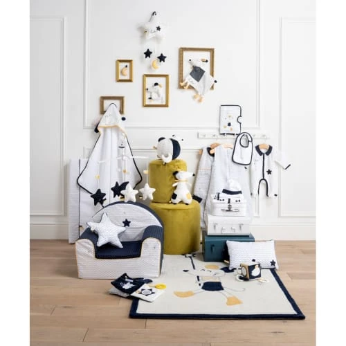 Sauthon Cape De Bain Et Gant 75x75cm En Coton Blanc 4 Sauthon Cape De Bain Et Gant 75x75cm En Coton Blanc – Image 4