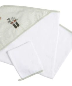 Sauthon Cape De Bain + Gant Botanica (75 X 75 Cm)