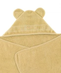 Little Crevette Cape De Bain Jaune Moutarde Coton Bio 60x120 Cm 8 Little Crevette Cape De Bain Jaune Moutarde Coton Bio 60x120 Cm -Bloom-boutique cape de bain jaune moutarde coton bio 60x120 cm 2