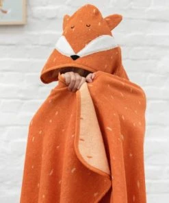 Trixie Cape De Bain Renard Mr. Fox (75 X 75 Cm) -Bloom-boutique cape de bain renard mr fox 75 x 75 cm 2