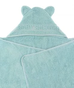 Little Crevette Cape De Bain Vert Céladon Coton Bio 60x120 Cm 8 Little Crevette Cape De Bain Vert Céladon Coton Bio 60x120 Cm -Bloom-boutique cape de bain vert celadon coton bio 60x120 cm 2