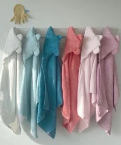 Little Crevette Cape De Bain Vert Céladon Coton Bio 60x120 Cm 9 Little Crevette Cape De Bain Vert Céladon Coton Bio 60x120 Cm -Bloom-boutique cape de bain vert celadon coton bio 60x120 cm 3