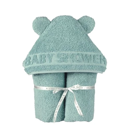 Little Crevette Cape De Bain Vert Céladon Coton Bio 60x120 Cm 1 Little Crevette Cape De Bain Vert Céladon Coton Bio 60x120 Cm