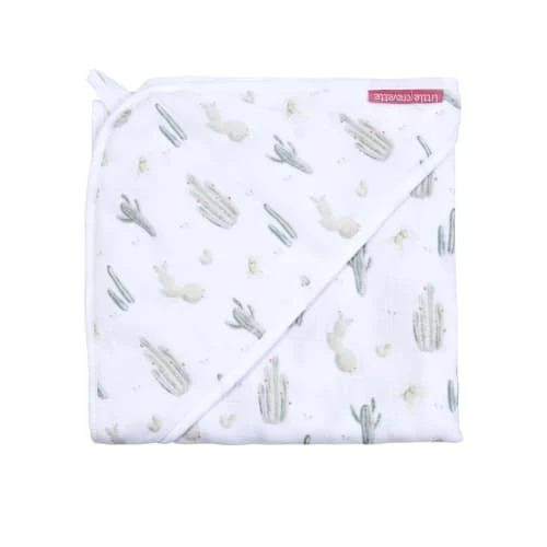 Little Crevette Cape De Bain Verte Coton Bio 75x75 Cm 3 Little Crevette Cape De Bain Verte Coton Bio 75x75 Cm – Image 3