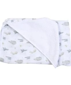 Little Crevette Cape De Bain Verte Coton Bio 75x75 Cm 7 Little Crevette Cape De Bain Verte Coton Bio 75x75 Cm -Bloom-boutique cape de bain verte coton bio 75x75 cm 3