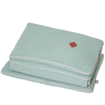 SEVIRA KIDS Couette En Gaze De Coton Couette : 140 X 100cm / Oreiller : 60 X 40cm 6 SEVIRA KIDS Couette En Gaze De Coton Couette : 140 X 100cm / Oreiller : 60 X 40cm – Image 6