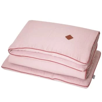 SEVIRA KIDS Couette En Gaze De Coton Couette : 140 X 100cm / Oreiller : 60 X 40cm 5 SEVIRA KIDS Couette En Gaze De Coton Couette : 140 X 100cm / Oreiller : 60 X 40cm – Image 5
