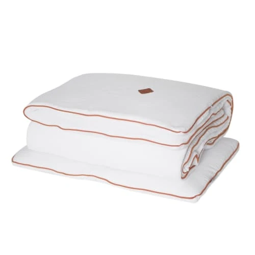 SEVIRA KIDS Couette En Gaze De Coton Couette : 140 X 100cm / Oreiller : 60 X 40cm 1 SEVIRA KIDS Couette En Gaze De Coton Couette : 140 X 100cm / Oreiller : 60 X 40cm