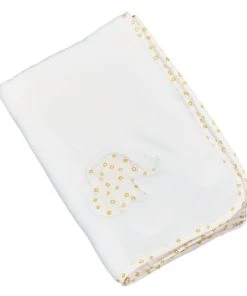 BabyPrice Couverture Bébé 75x0.5cm En Polyester Blanc