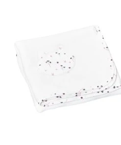 BabyPrice Couverture Bébé 75x0.5cm En Polyester Blanc