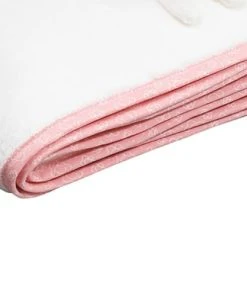 Sauthon Couverture Bébé 75X100cm En Velours Blanc -Bloom-boutique couverture bebe 75x100cm en velours blanc 9