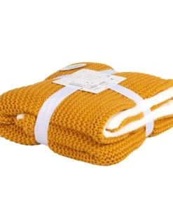 Maisons Du Monde Couverture Bébé Coloris Caramel Et Blanc 77x77 -Bloom-boutique couverture bebe coloris caramel et blanc 77x77 1000 9 17 215841 5