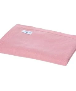 Nordic Coast Couverture Bébé Coton Rose Foncé 100x70 Cm -Bloom-boutique couverture bebe coton rose fonce 100x70 cm 3