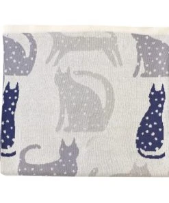 SEVIRA KIDS Couverture Bébé En Coton Bio 80 X 100 Cm