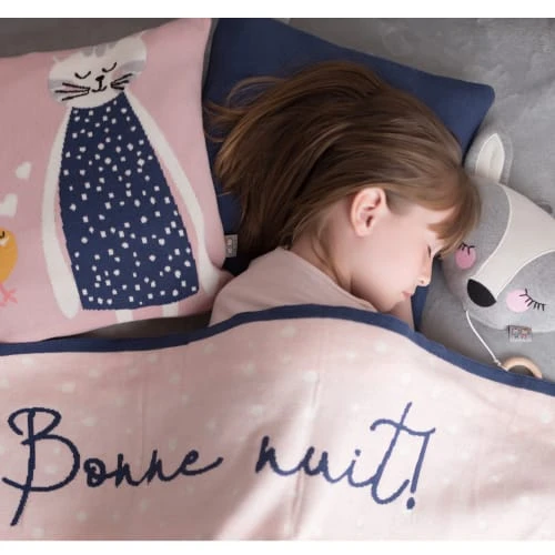 SEVIRA KIDS Couverture Bébé En Coton Bio 80 X 100 Cm 2 SEVIRA KIDS Couverture Bébé En Coton Bio 80 X 100 Cm – Image 2