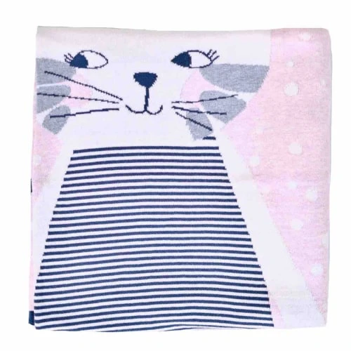 SEVIRA KIDS Couverture Bébé En Coton Bio 80 X 100 Cm 4 SEVIRA KIDS Couverture Bébé En Coton Bio 80 X 100 Cm – Image 4