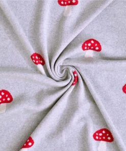 SEVIRA KIDS Couverture Bébé En Coton Bio Champi TU