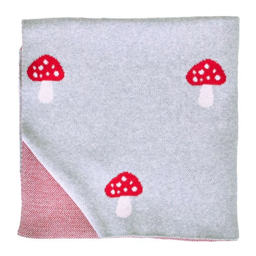 SEVIRA KIDS Couverture Bébé En Coton Bio Champi TU 4 SEVIRA KIDS Couverture Bébé En Coton Bio Champi TU – Image 4