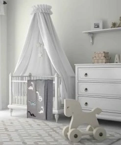 SEVIRA KIDS Couverture Bébé En Coton Bio Dino TU -Bloom-boutique couverture bebe en coton bio dino tu 2