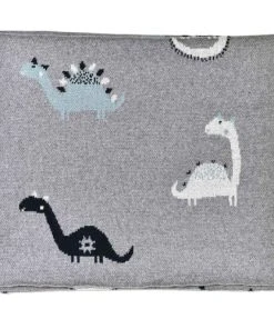 SEVIRA KIDS Couverture Bébé En Coton Bio Dino TU -Bloom-boutique couverture bebe en coton bio dino tu 3