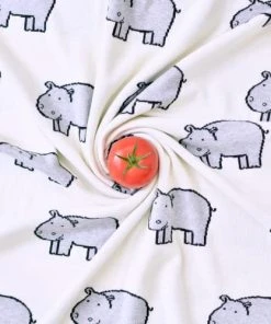 SEVIRA KIDS Couverture Bébé En Coton Bio Hippo TU 8 SEVIRA KIDS Couverture Bébé En Coton Bio Hippo TU -Bloom-boutique couverture bebe en coton bio hippo tu 2