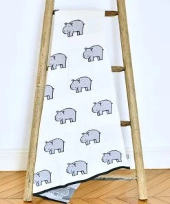 SEVIRA KIDS Couverture Bébé En Coton Bio Hippo TU 11 SEVIRA KIDS Couverture Bébé En Coton Bio Hippo TU -Bloom-boutique couverture bebe en coton bio hippo tu 5