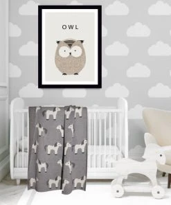 SEVIRA KIDS Couverture Bébé En Coton Bio Licorne 80 X 100 Cm -Bloom-boutique couverture bebe en coton bio licorne 80 x 100 cm 2