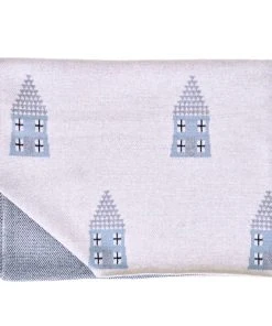 SEVIRA KIDS Couverture Bébé En Coton Bio Maisons TU -Bloom-boutique couverture bebe en coton bio maisons tu 3
