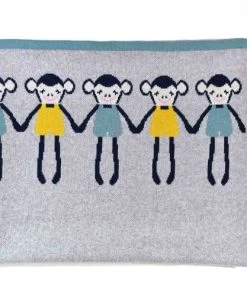 SEVIRA KIDS Couverture Bébé En Coton Bio Singe 80 X 100 Cm 7 SEVIRA KIDS Couverture Bébé En Coton Bio Singe 80 X 100 Cm -Bloom-boutique couverture bebe en coton bio singe 80 x 100 cm 3